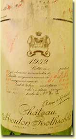 1952 Chateau Mouton Rothschild