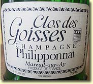 1975 Philipponnat Clos des Goisses