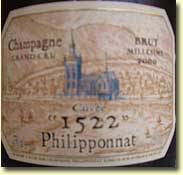 Philipponnat 2000 Cuvee 1522 Grand Cru