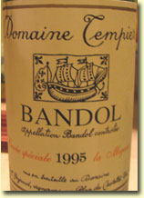 Domain Tempier Bandol 1995