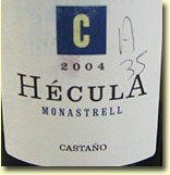 BODEGAS CASTANO HECULA 2004