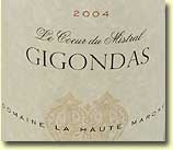 DOMAINE LA HAUTE MARONE GIGONDAS 2004