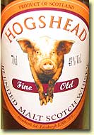 HOGSHEAD FINE OLD BLENDED MALT SCOTCH