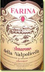 FARINA AMARONE DELLA VALPOLICELLA CLASSICO 2003