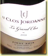 LE CLOS JORDANNE LE GRAND CLOS PINOT 2004