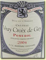 CHATEAU VRAY CROIX DE GAY 2004