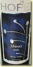 HOPE ESTATE SHIRAZ 2005