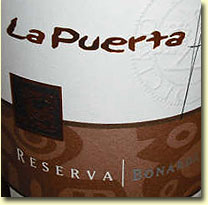 LA PUERTA BONARDA RESERVA 2005