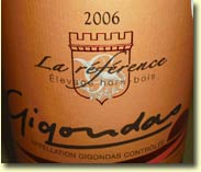 GIGONDAS LA CAVE LA REFERENCE GIGONDAS