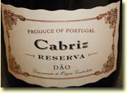 CABRIZ RESERVA 2004