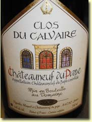 CLOS DU CALVAIRE CHÂTEAUNEUF-DU-PAPE 2006