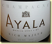 AYALA CHAMPAGNE DEMI-SEC RICH MAJEUR