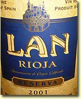 LAN RESERVA 2001