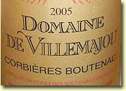 DOMAINE DE VILLEMAJOU CORBIERES BOUTENAC