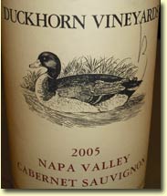 DUCKHORN CABERNET SAUVIGNON 2005