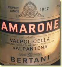 BERTANI AMARONE DELLA VALPOLICELLA VALPANTENA 2004