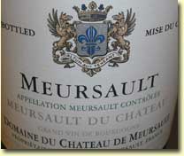 CHATEAU DE MEURSAULT MEURSAULT 2005