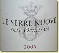 Bolgheri LE SERRE NUOVE DELL ORNELLAIA 2006