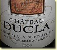 CHATEAU DUCLA 2006 