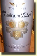 Wolf Blass Platinum Label Cabernet Sauvignon