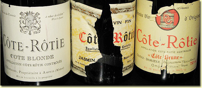 Cote Rotie, Jasmin, Cote Blonde, Cote Brune