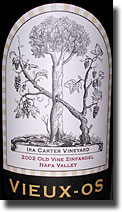 2002 Vieux-Os Napa Zinfandel Ira Carter Vineyard