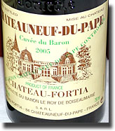 2005 Chateau Fortia “Cuvée du Baron” Châteauneuf-du-Pape