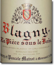 2002 Matrot Blagny La Piece Sous le Bois