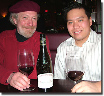 geo, Domaine Monpertuis Chateauneuf du Pape & Joe Wu