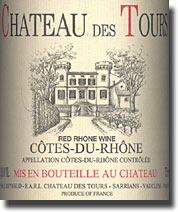 2004 Chateau des Tours Cotes du Rhone Reserve