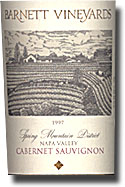 Barnett Spring Mtn. Cab