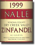 Nalle Sonoma Zinfandel