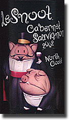 Le Snoot Cabernet Label